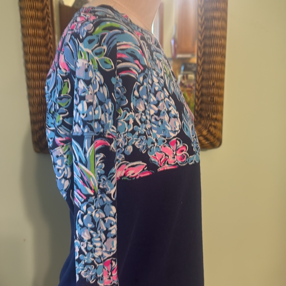 Lilly Pulitzer Floral Long Sleeve Women's Top - Picture 3 of 4